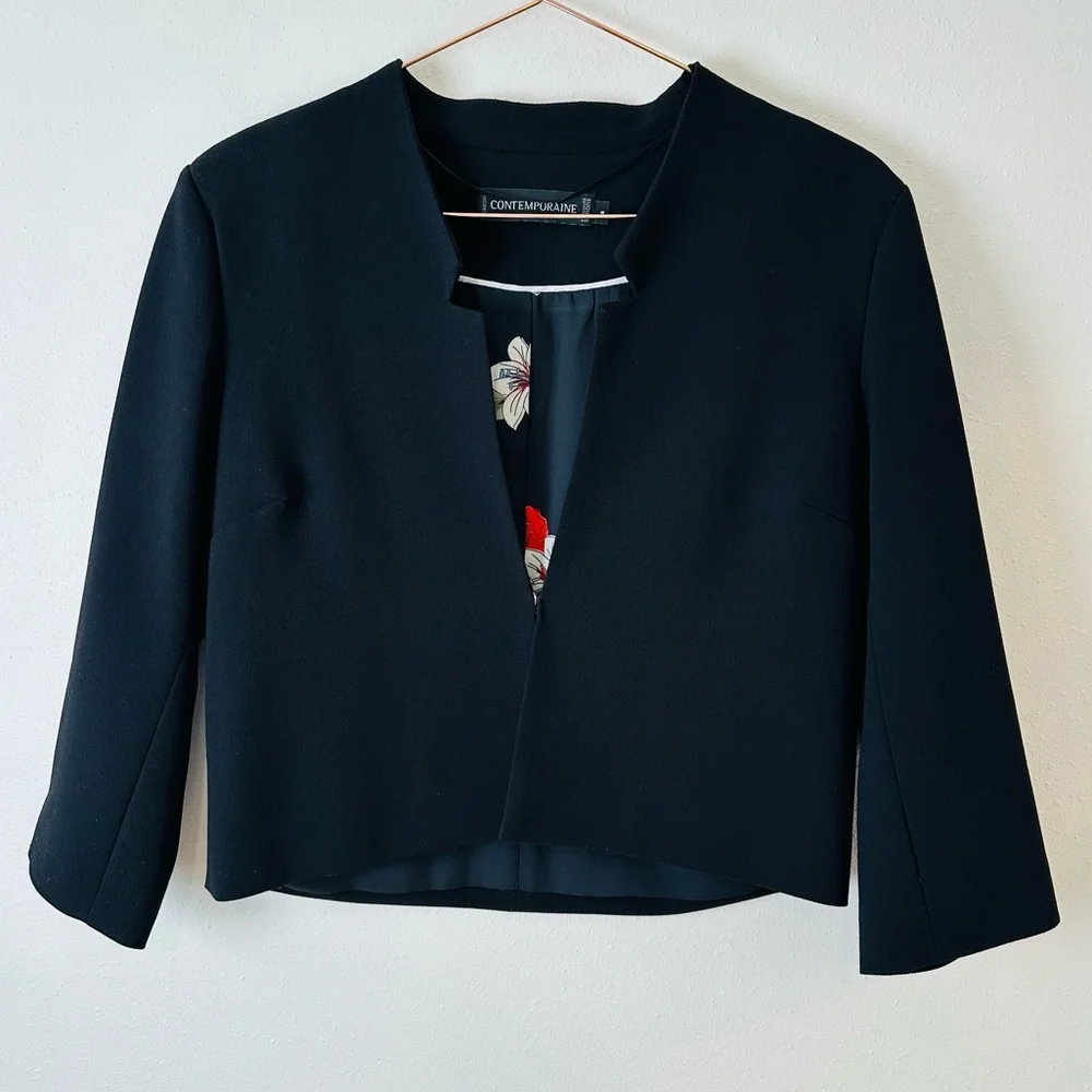 Contemporaine blazer jacket cropped - Picture 6 of 9